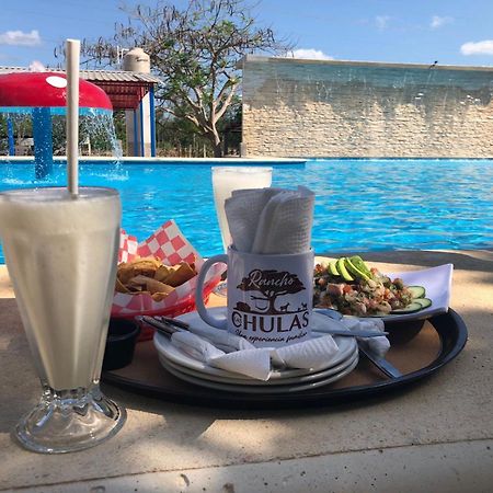 Ranch Las Chulas Hotel And Restaurant 푸에르토 모렐로스 외부 사진
